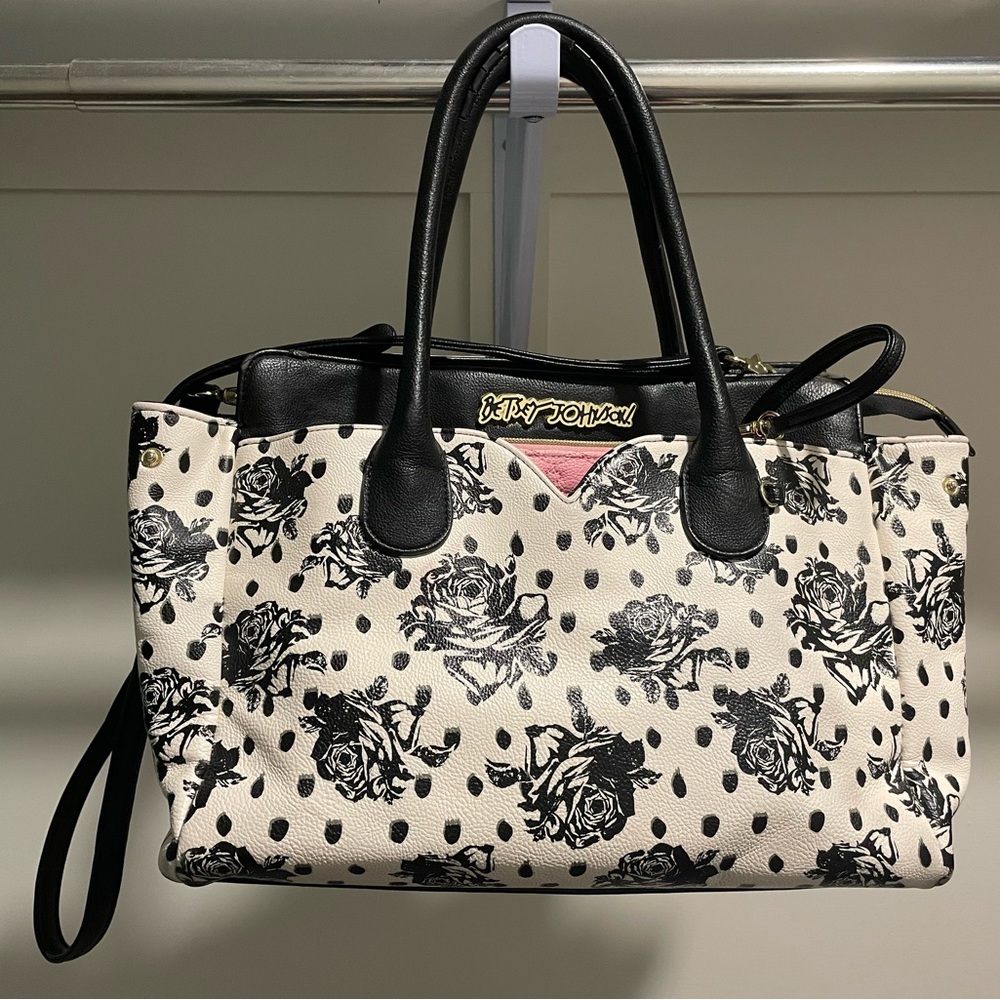 Betsy Johnson Tote, Floral